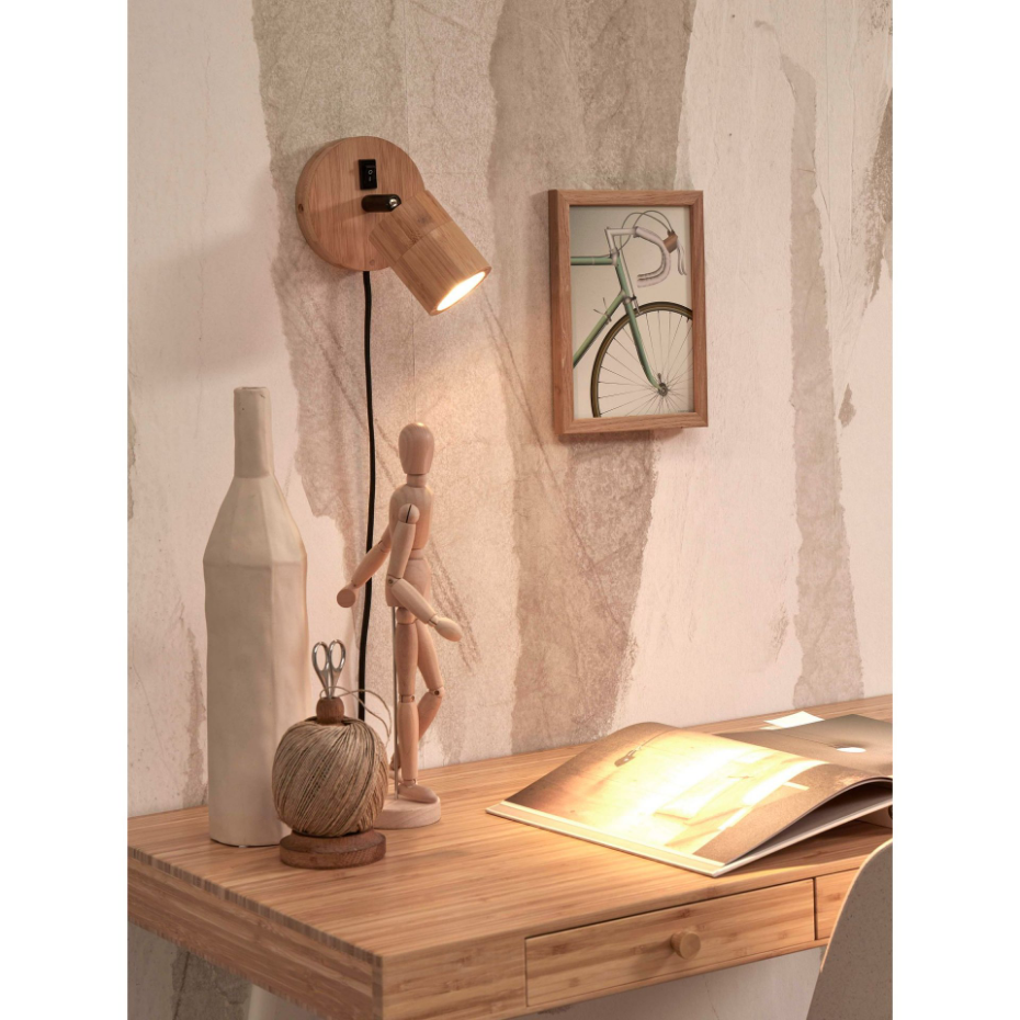 Lampe Murale Bambou JAVA