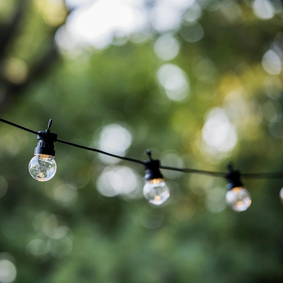 Guirlande connectable PARTY CLEAR 20 globes 8.7M