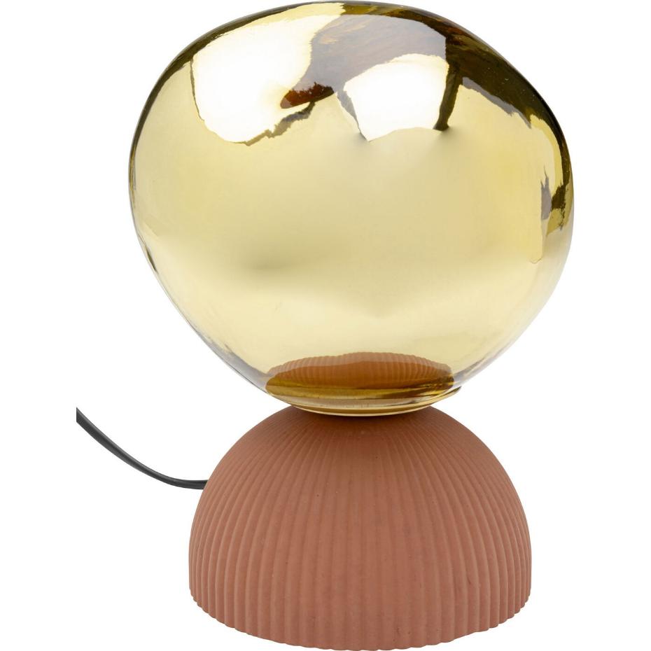 Lampe en verre et plâtre, MAGIC BALL