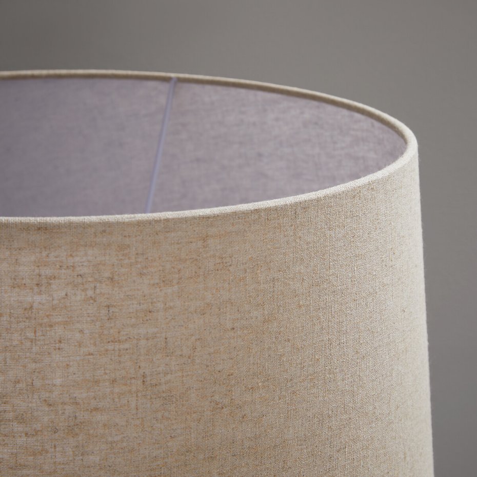Lampe à poser, en céramique et lin, Synn
