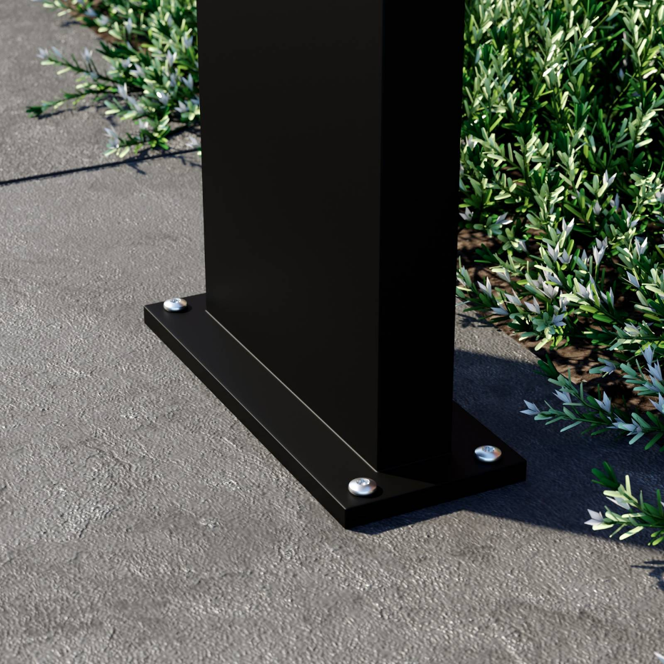 Luminaire extérieur en aluminium moderneLED