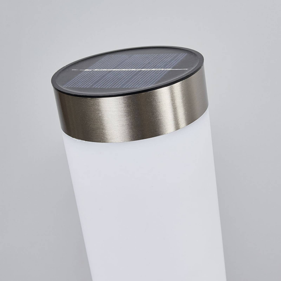 Lampe solaire en inox moderneLED, Aleeza