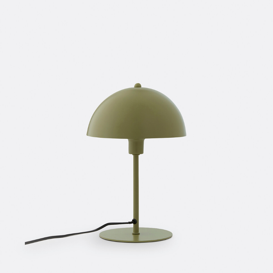 Lampe à poser, forme champignon en métal fer, Capi