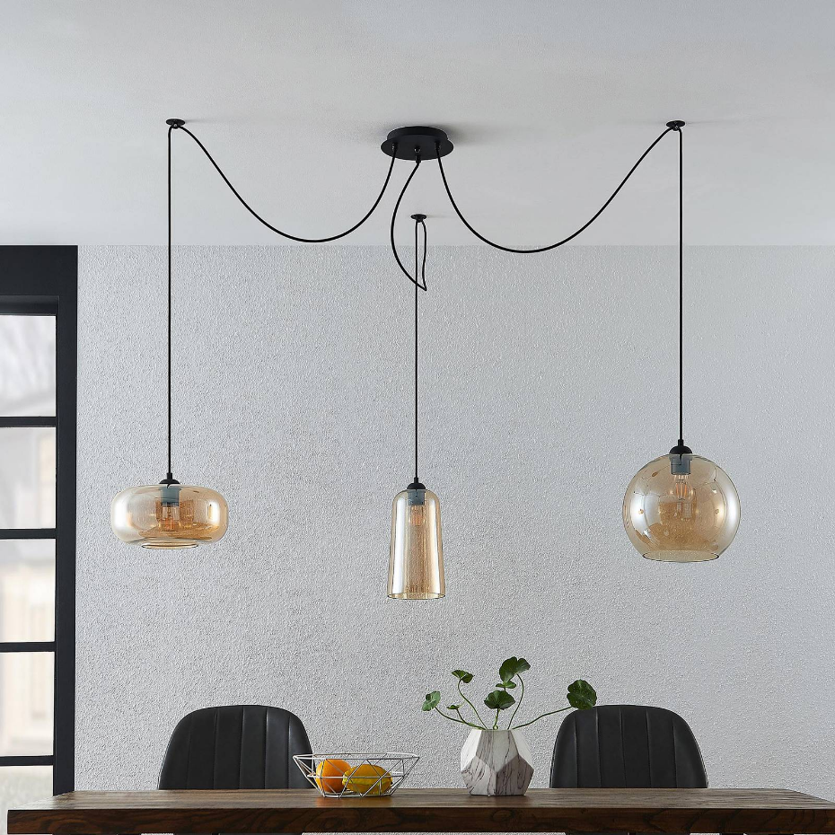 Suspension en verre vintage, Zyli