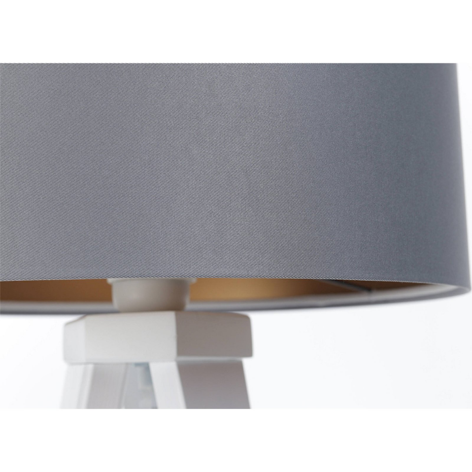 Lampe à poser ronde en PVC Duo ellegant