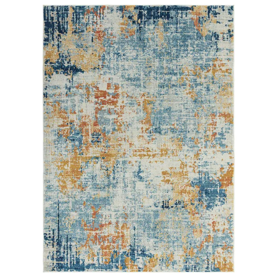 Tapis salon et chambre moderne tissé plat MIRAGE