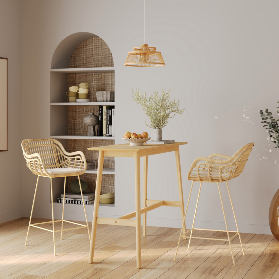 Suspension en bambou D36 cm - TAHAA