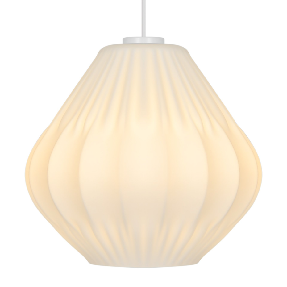 Suspension Elbie  Verrerie Opale ,  H. 24 - IP20 - E27 /  Nordlux Intérieur