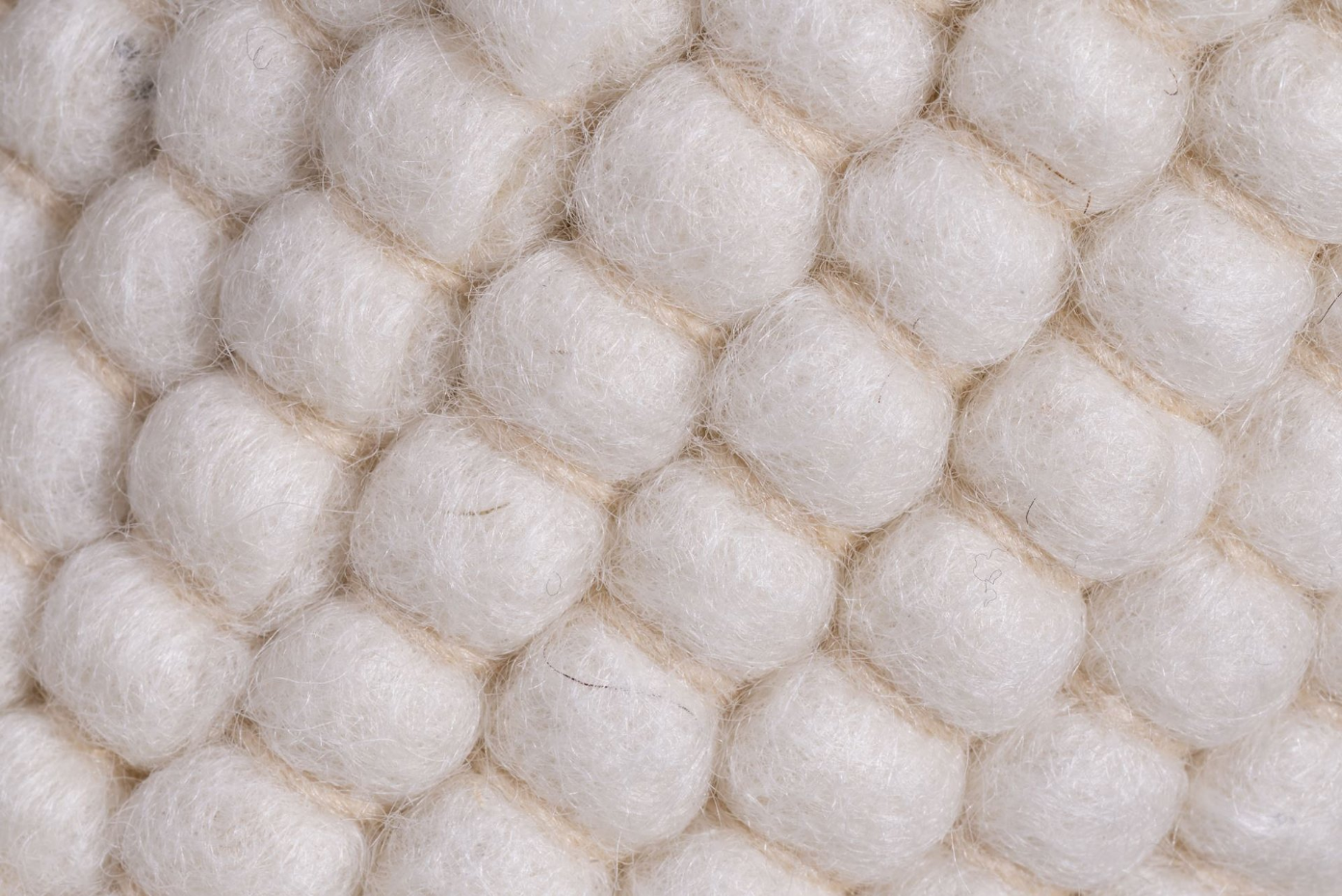 Tapis réversible en laine foulée tissé à la main aux couleurs vives - Hoernum
