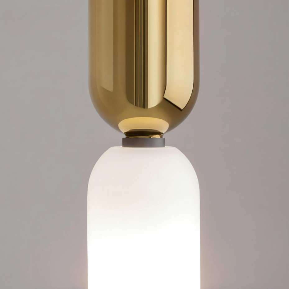 Lustre 1 lampe forme sablier WINDER