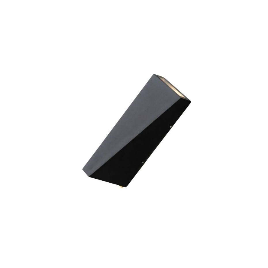 Applique LED noire double flux - HELSINKI