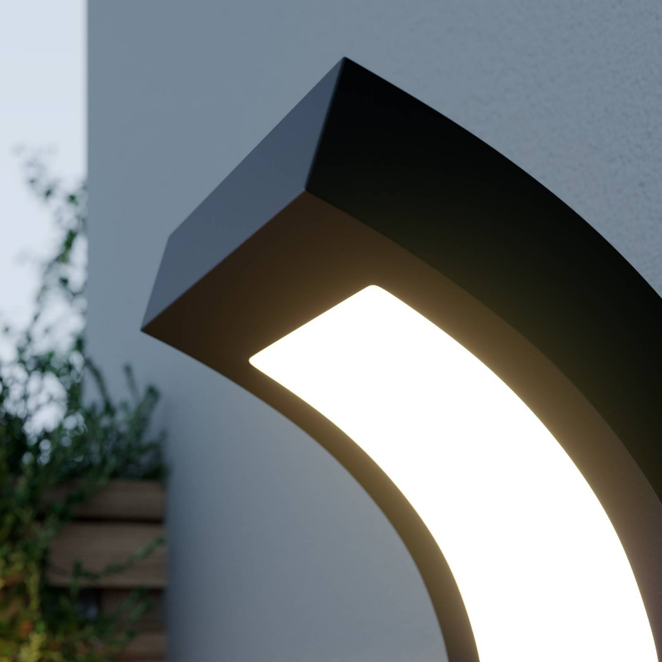 Applique extérieure en aluminium moderneLED