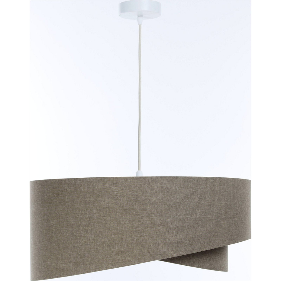 Suspension ronde en tissu style boho vintage