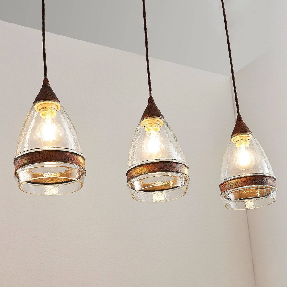 Suspension en verre antique, Millina
