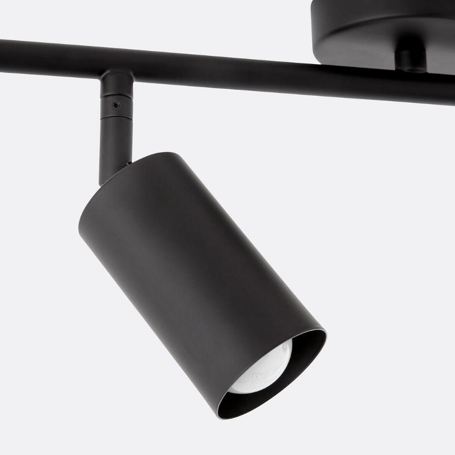 Plafonnier spot double orientable, Projoto
