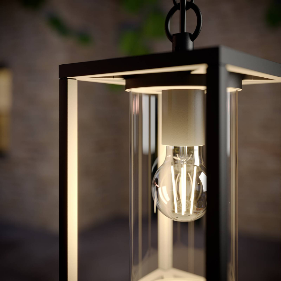 Luminaire extérieur en aluminium moderne