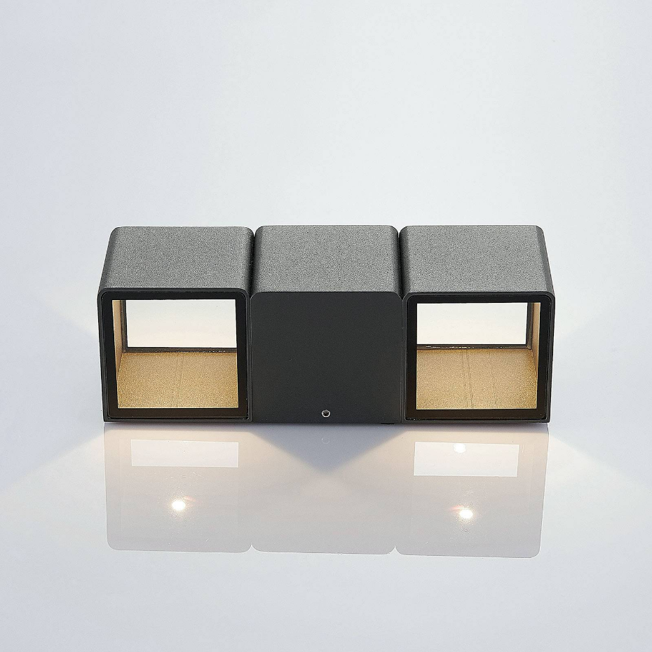 Applique extérieure en aluminium moderneLED