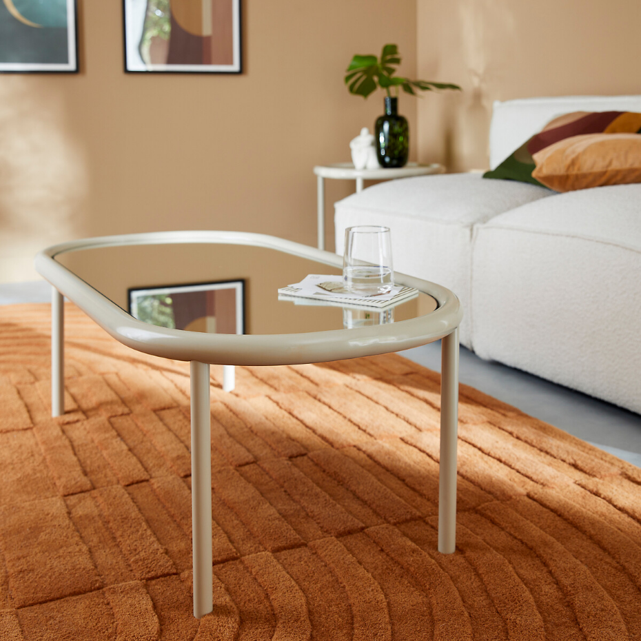 Tapis ovale en laine, Malko