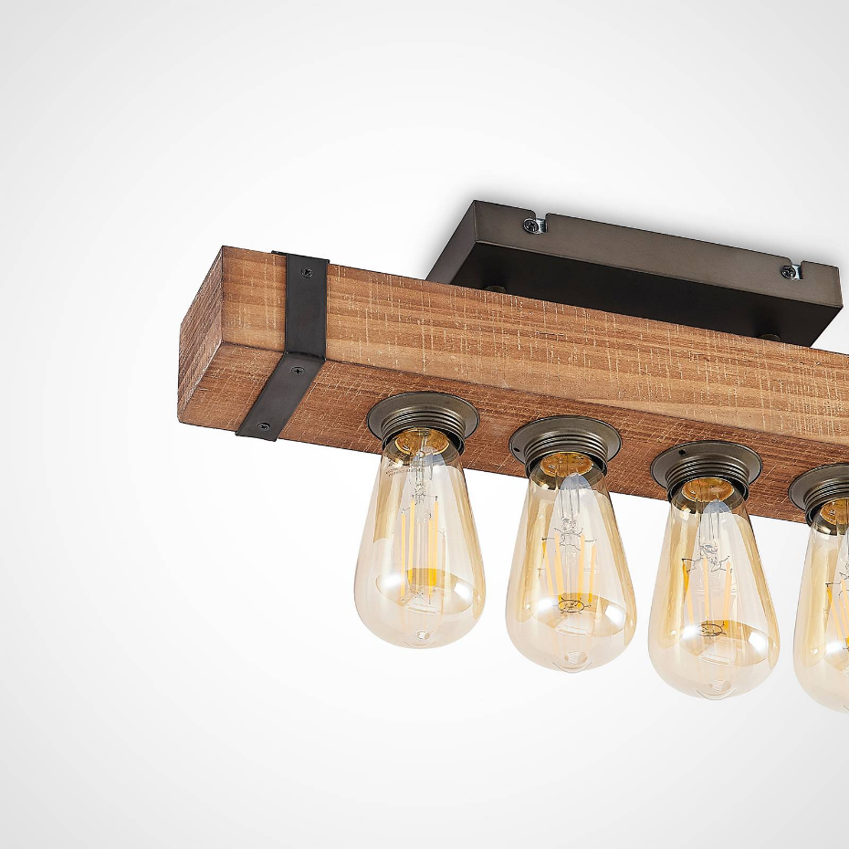 Plafonnier en bois traditionnel, Sverina
