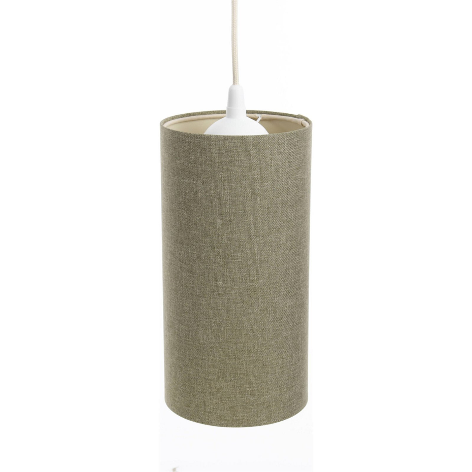 Suspension en lin rond Boho Elegant