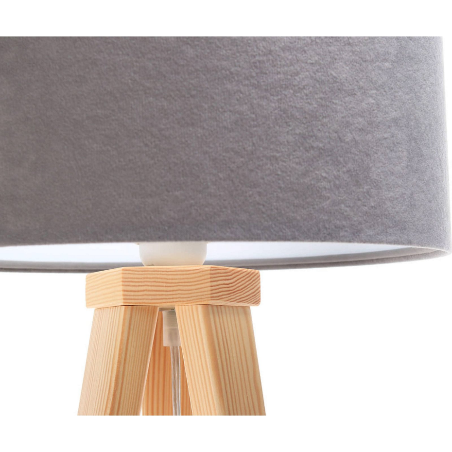 Lampe de chevet en bois Classic