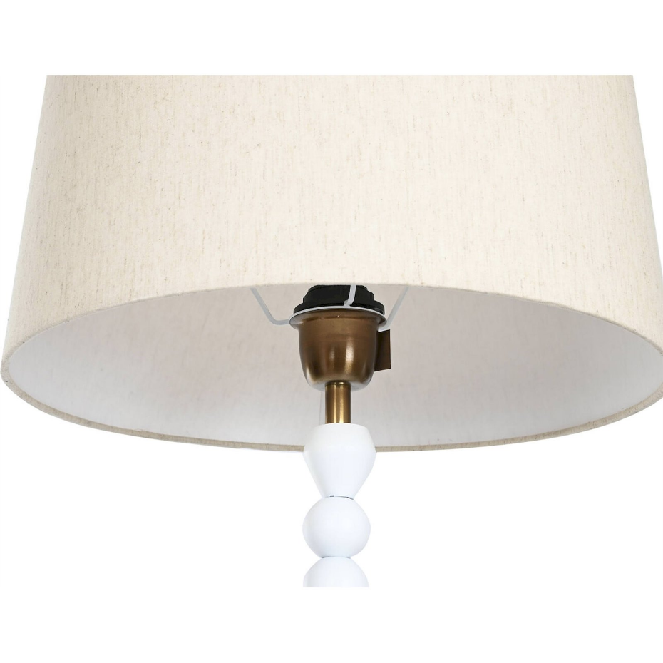 Lampadaire rond en métal et manguier Moderno//romantico