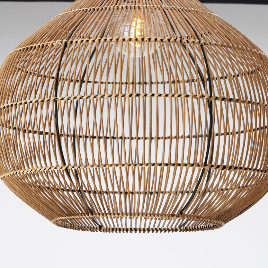 Lampe À Suspension Rotin PACINO
