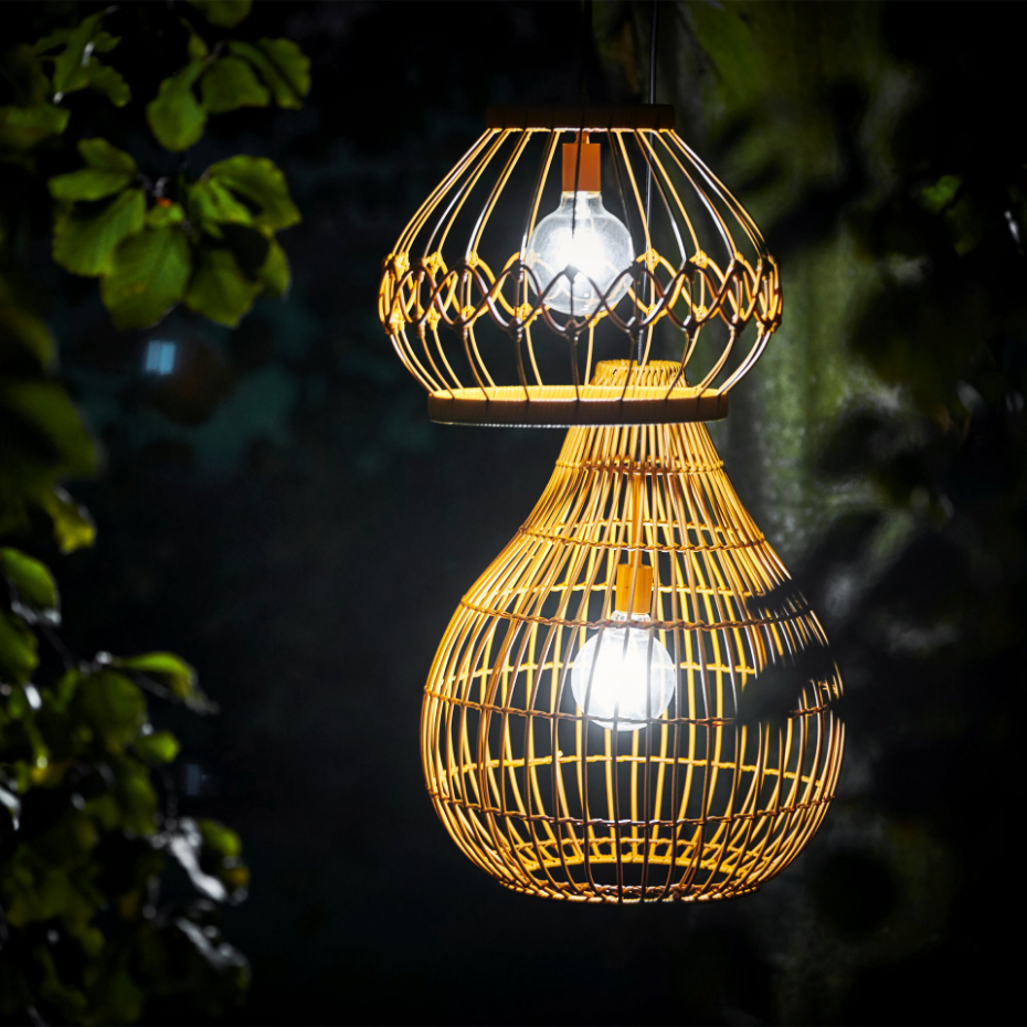 Lampe Solaire Jardin Suspendue LED