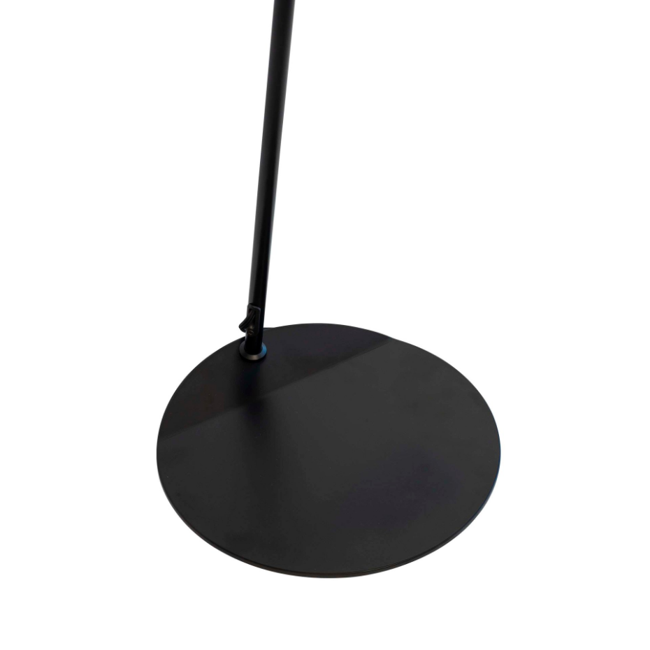 Lampadaire en noir métal PALLAS