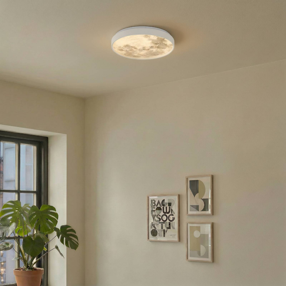 Plafonnier  moderneLED, Lune