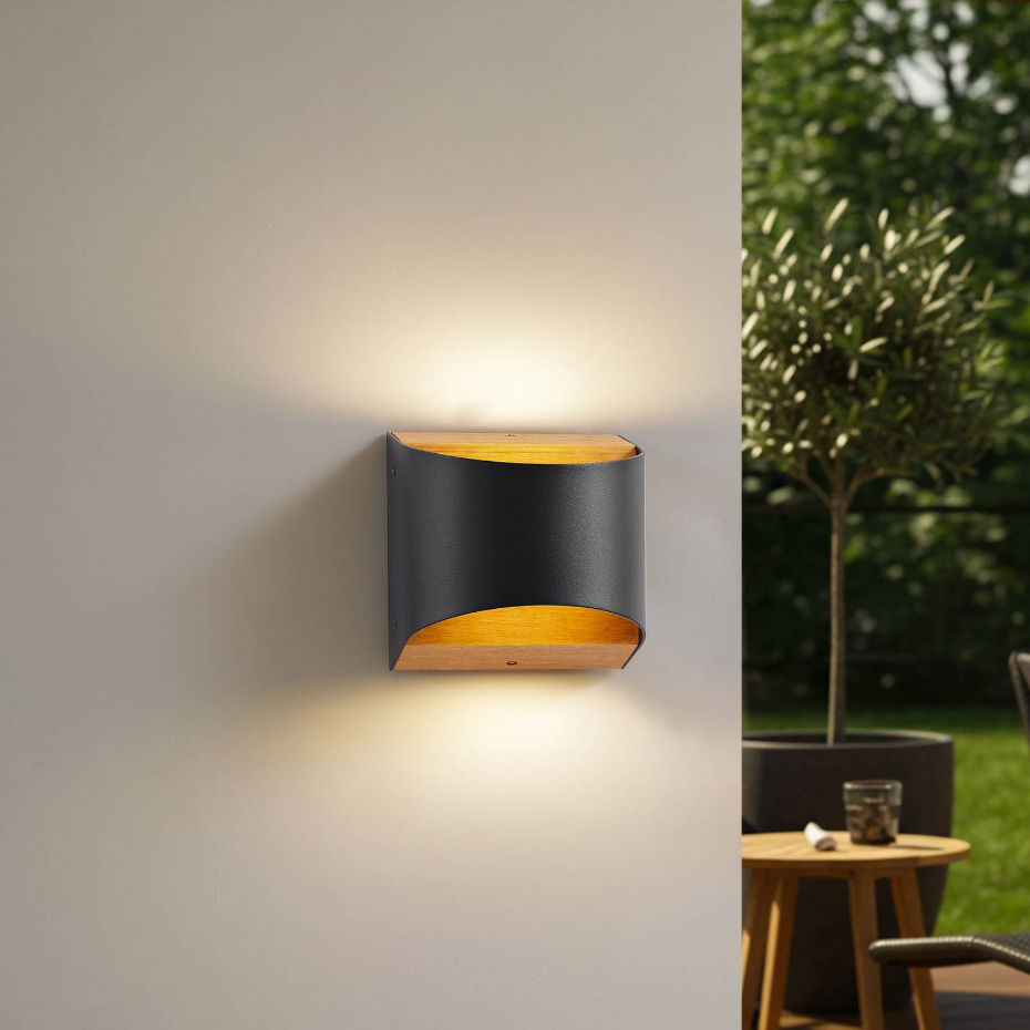 Applique extérieure en aluminium moderneLED