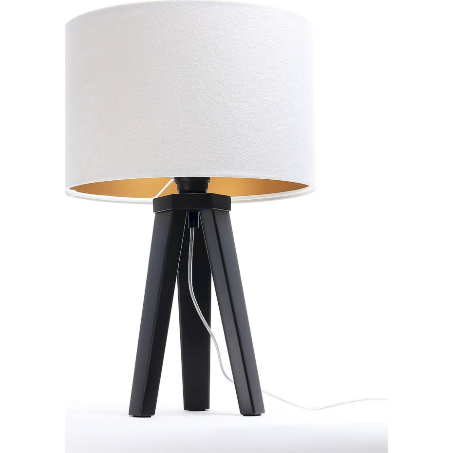 Lampe de chevet en bois Glamour