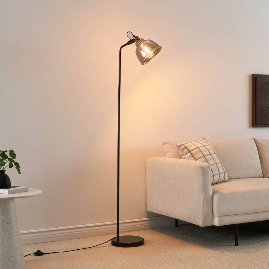 Lampadaire orientable style atelier - LINZ