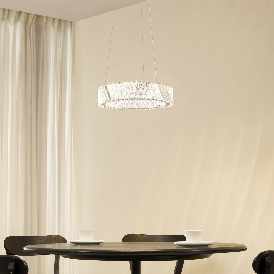Suspension en verre designLED, Glacis