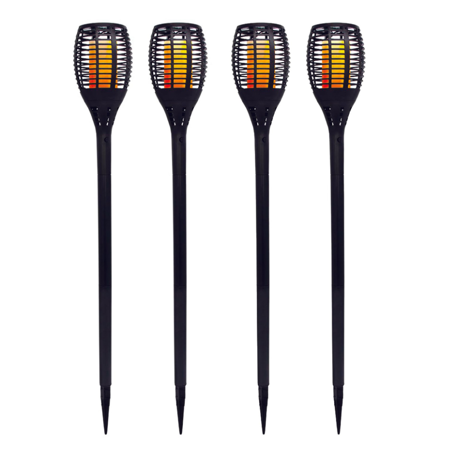 4 mini torches effet flamme MINI MAITY SUN H70cm