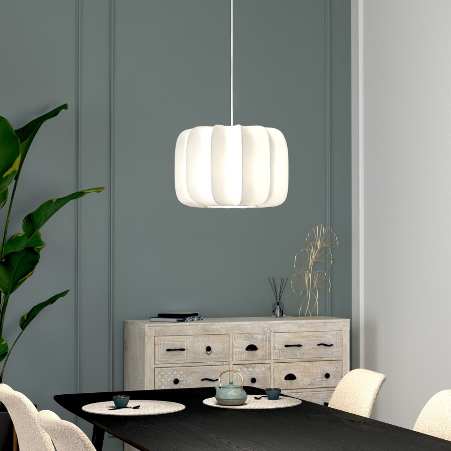 Suspension coton blanc TOBIE
