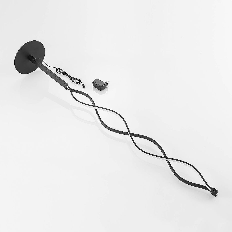 Lampadaire en métal moderneLED, Welina