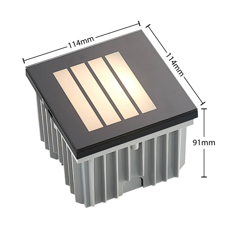 Applique extérieure en aluminium moderneLED