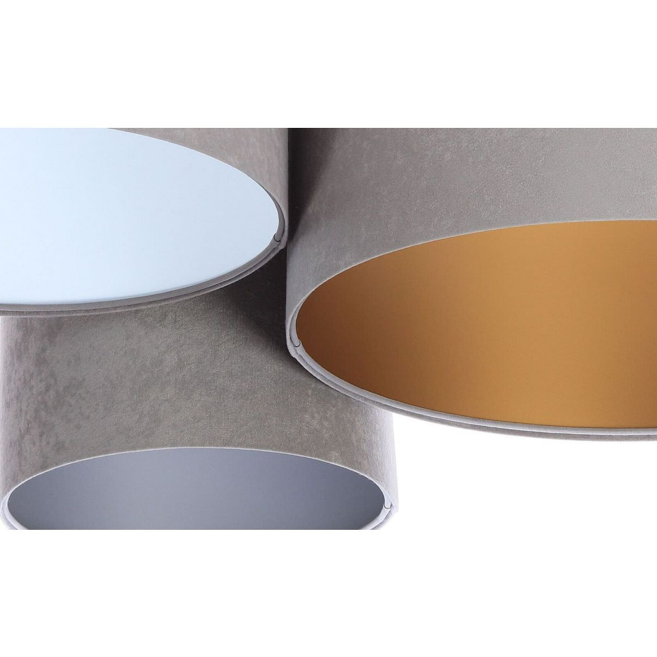 Plafonnier en tissu Trio