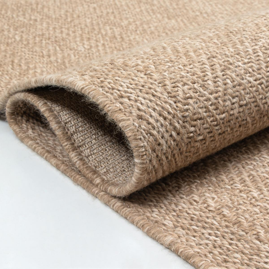 Tapis extérieur intérieur LYN13 REZA aspect jute motif uni