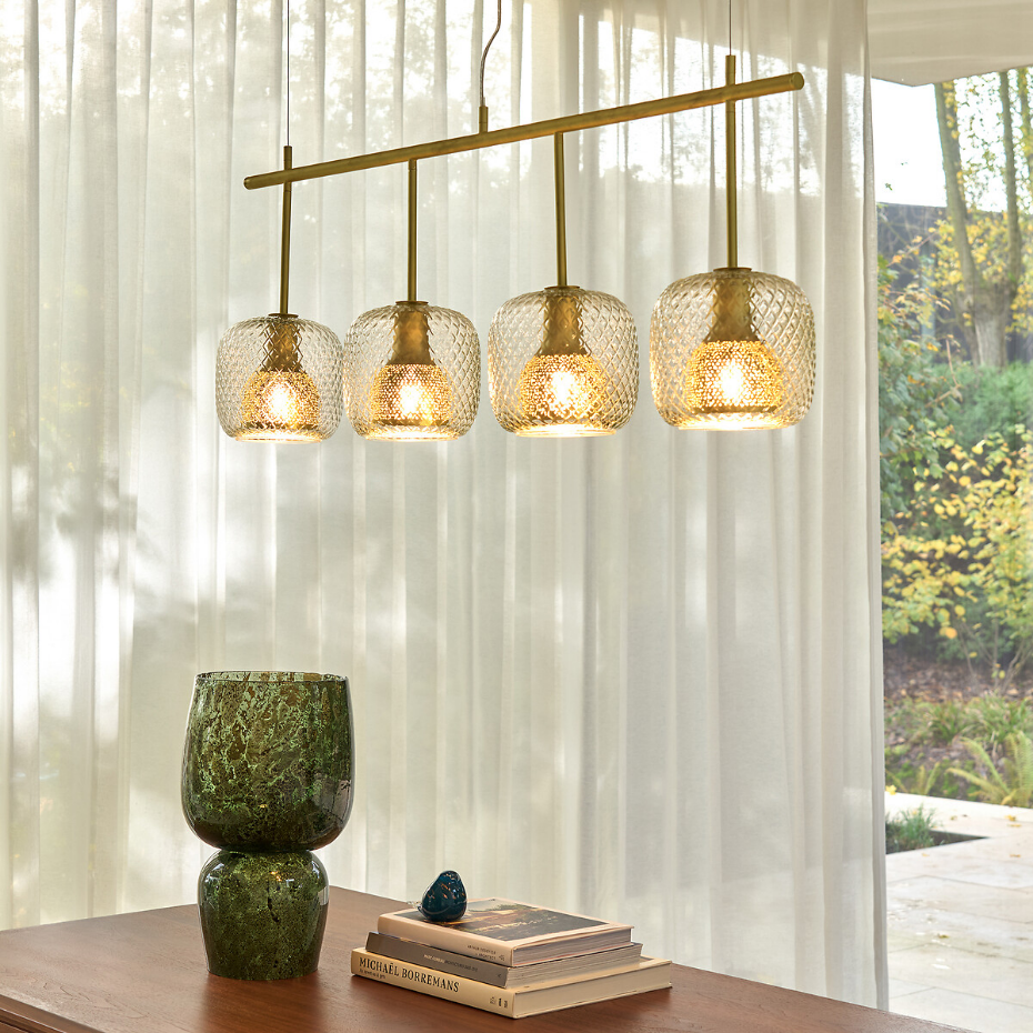 Suspension ligne 4 globes, Mistinguett