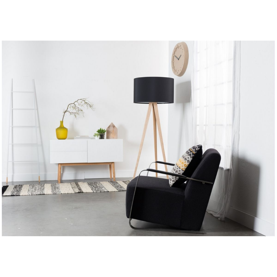 Lampadaire design en bois scandinave, TRIPOD WOOD