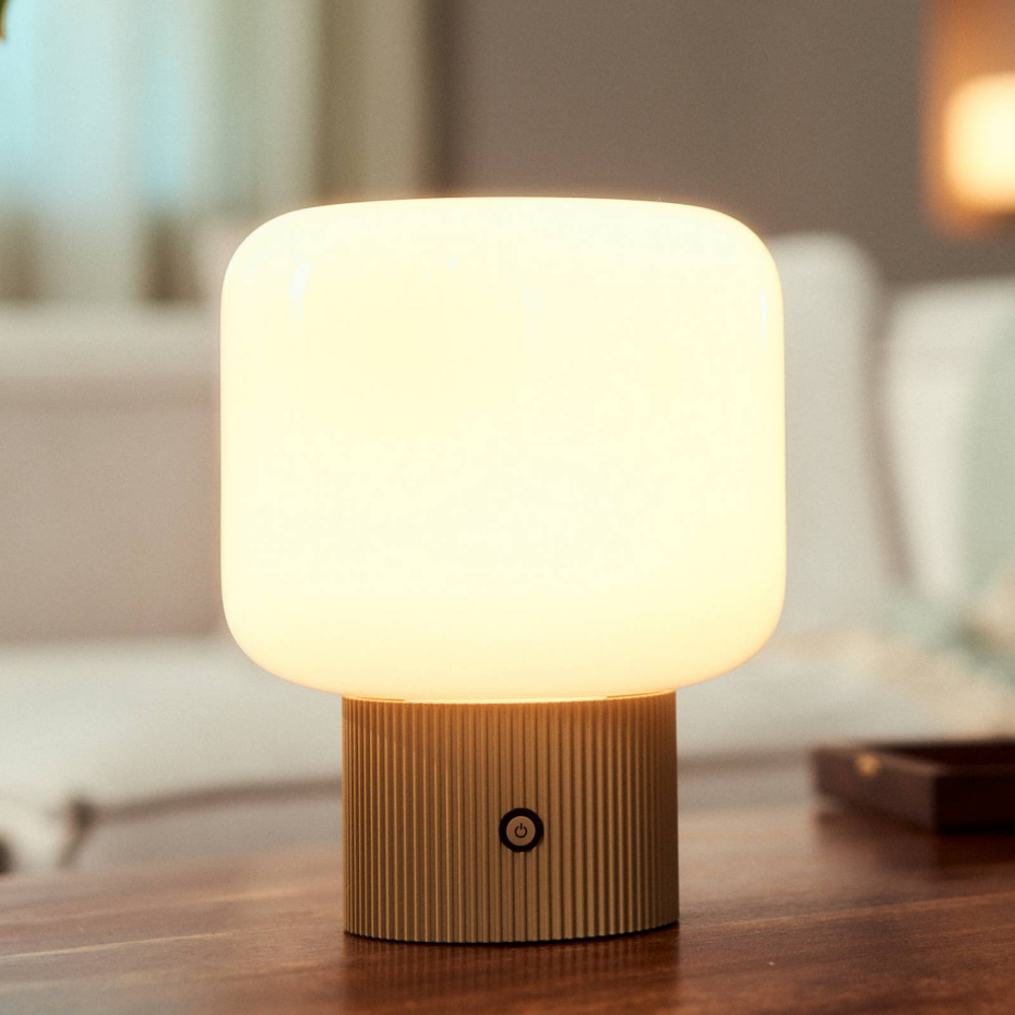 Lampe à poser en verre moderneLED