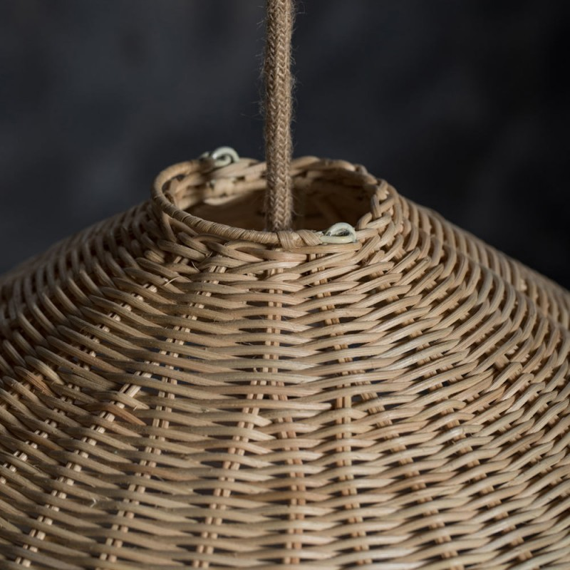 Petite Suspension En Rotin Topi