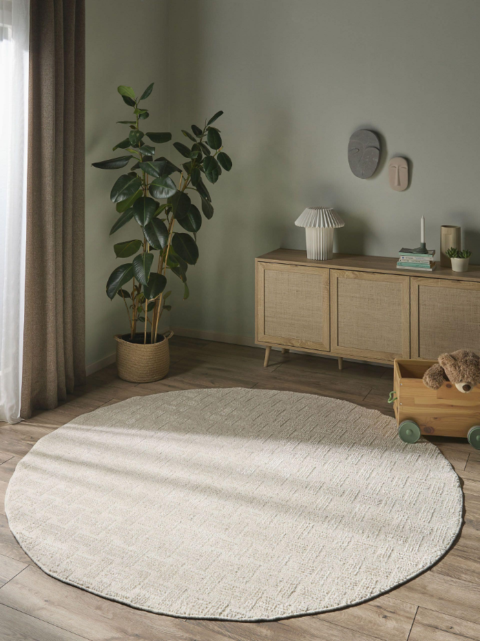 Tapis rond LILIBETH