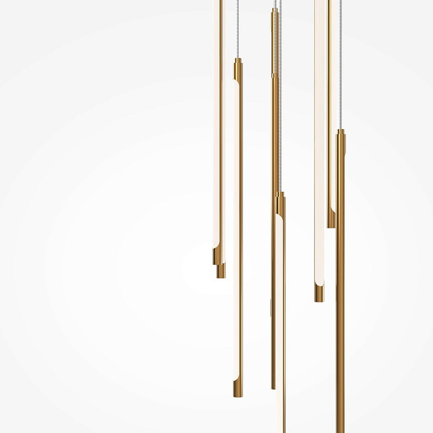 Lustre 9 lampes LED en cascade SALEM