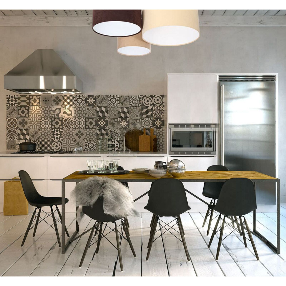 Plafonnier en tissu Trio