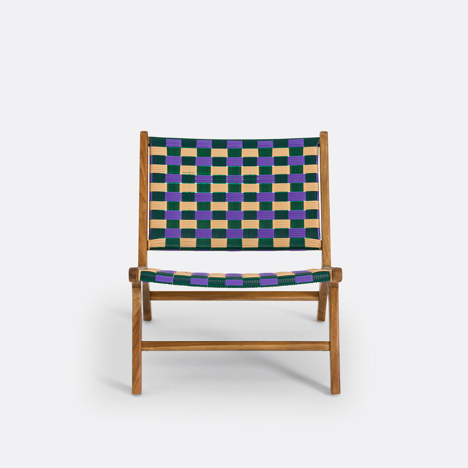 Fauteuil bas de jardin, Bianca