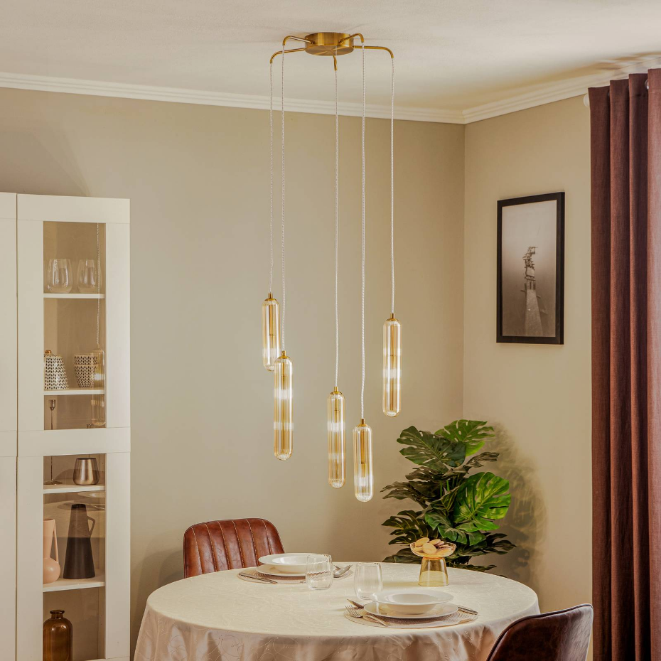 Suspension en verre antique, Freylin