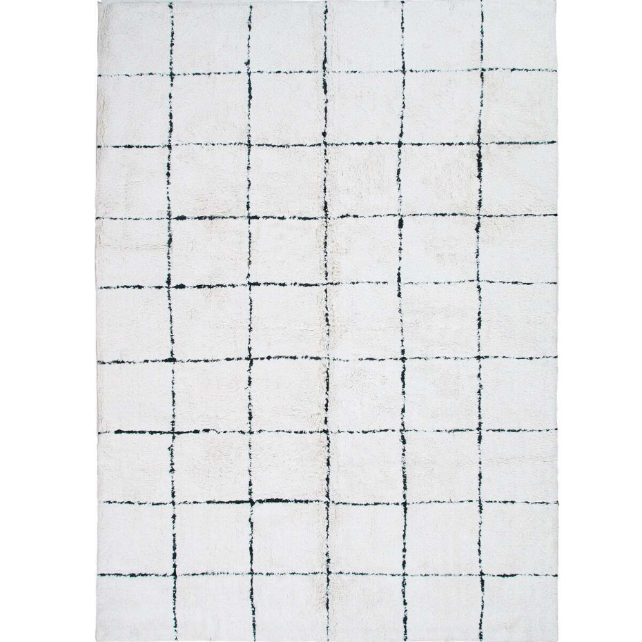 Tapis salon lavable berbère en coton  ATLAS - style bohème
